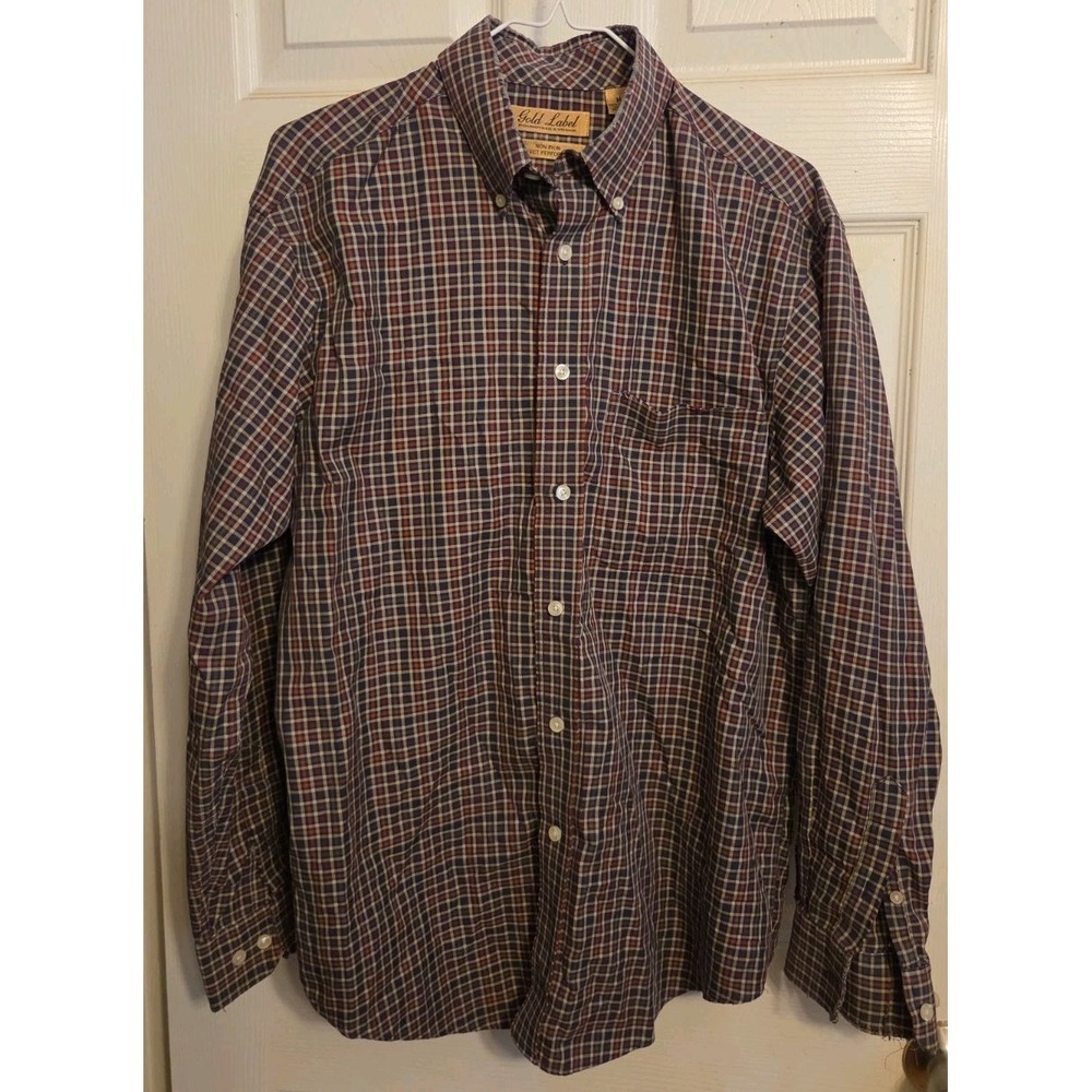 roundtree and yorke mens shirts gold label Size M Checkered